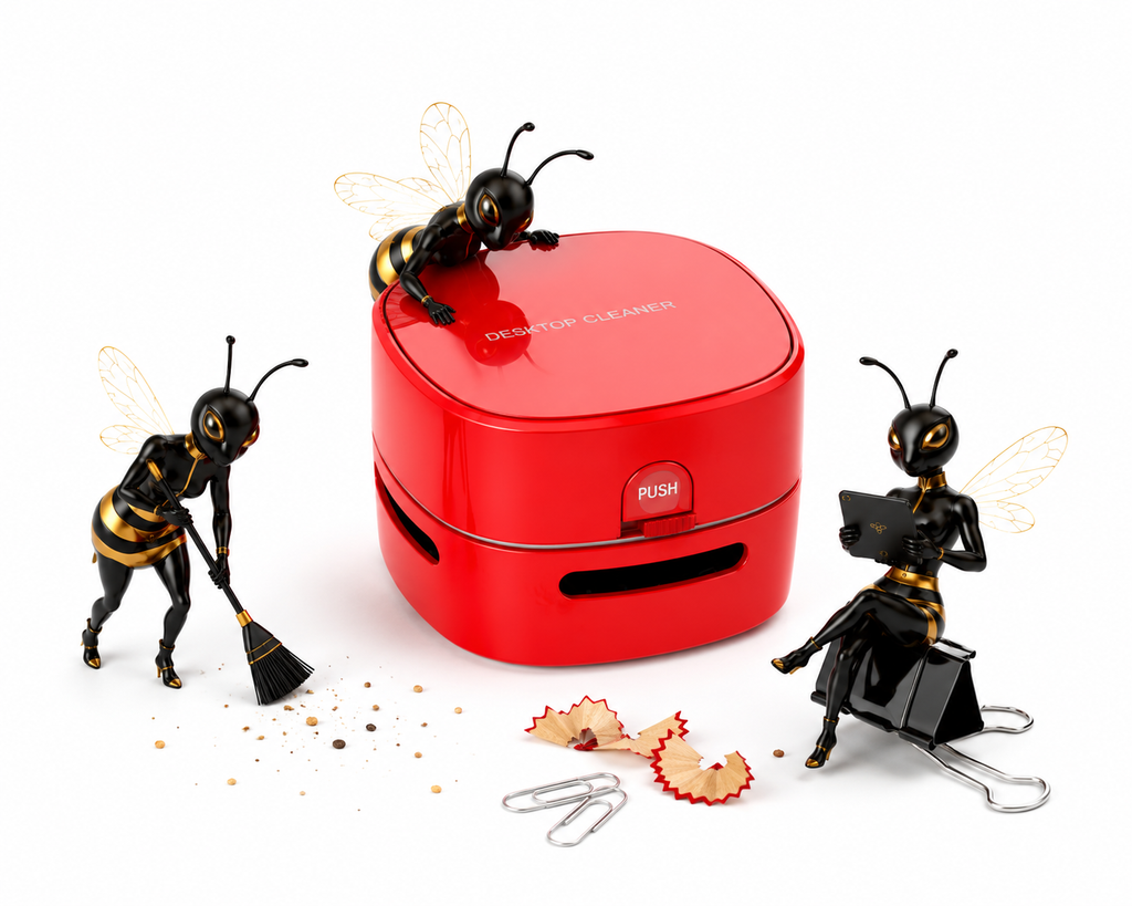 Mini Desktop Vacuum Cleaner