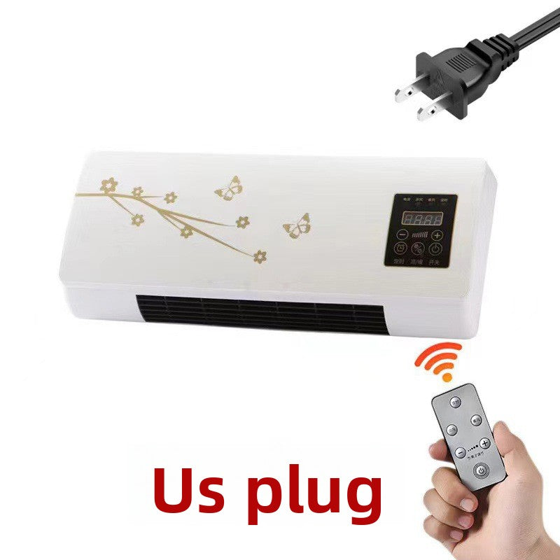 Dual Mode Wall Mounted Heater with Remote Control