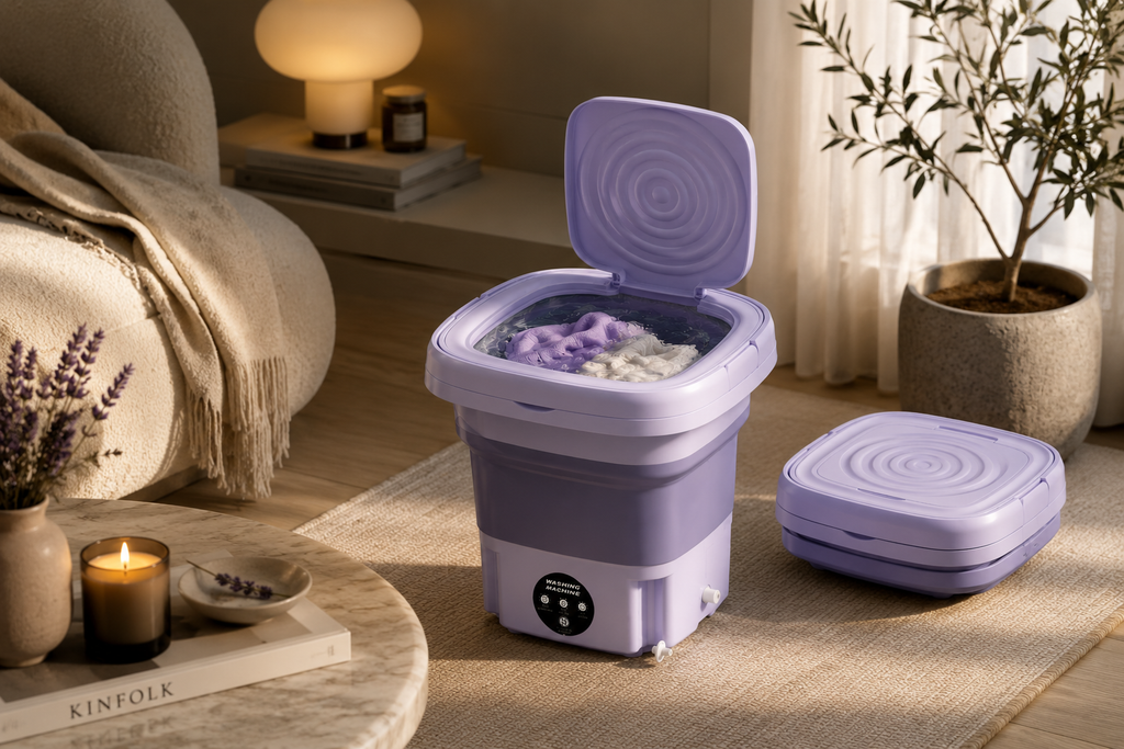 Portable Foldable Mini Washing Machine