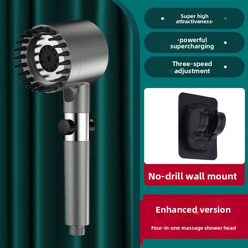 High-Pressure Filtered Shower Head