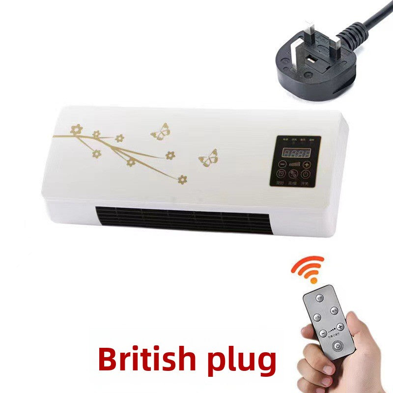 Dual Mode Wall Mounted Heater with Remote Control