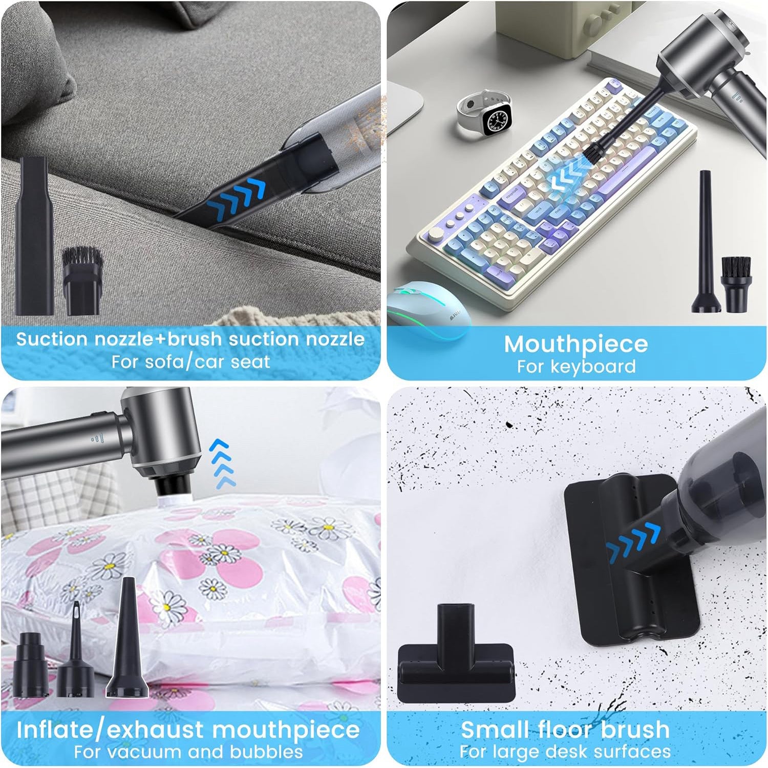 Portable 4 in 1 Air Vacuum