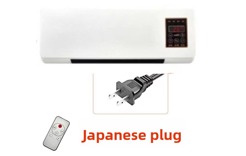 Dual Mode Wall Mounted Heater with Remote Control