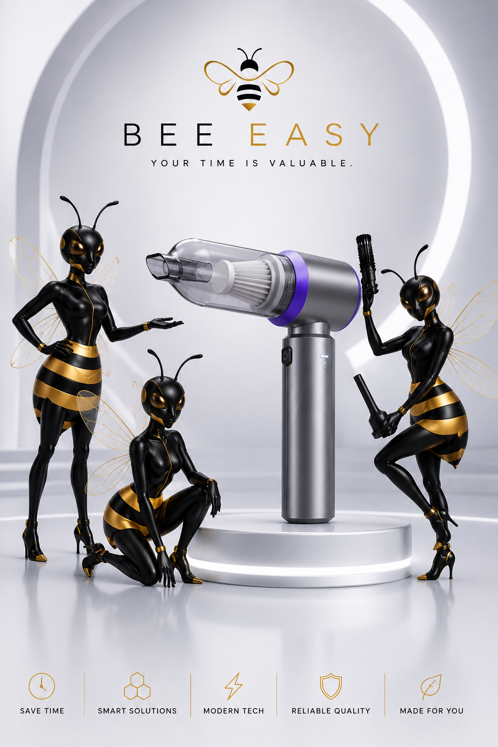 Portable 4 in 1 Air Vacuum