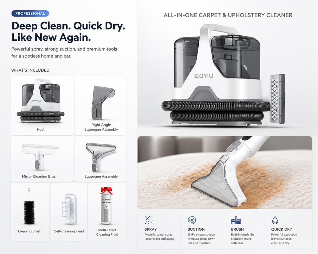 Deep-Clean Multi Surface Extractor