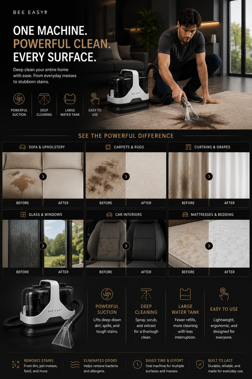 Deep-Clean Multi Surface Extractor