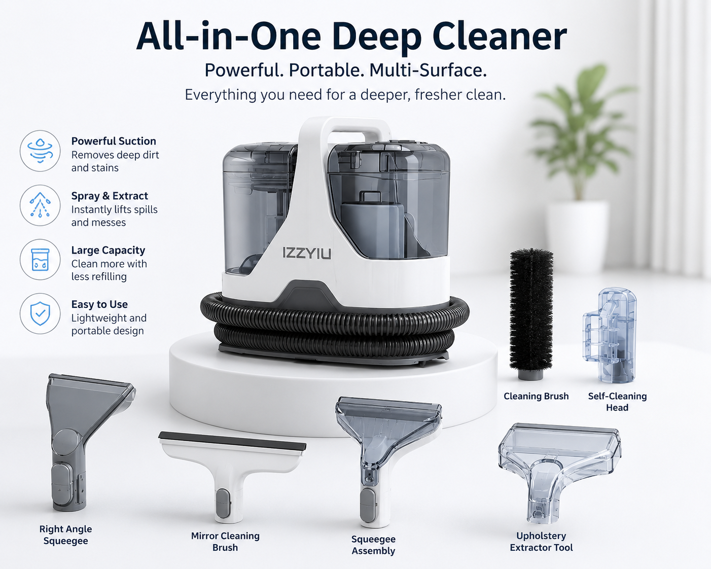 Deep-Clean Multi Surface Extractor