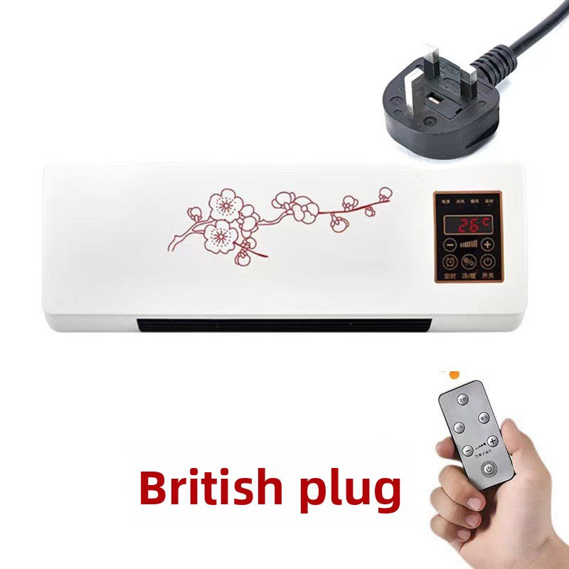 Dual Mode Wall Mounted Heater with Remote Control