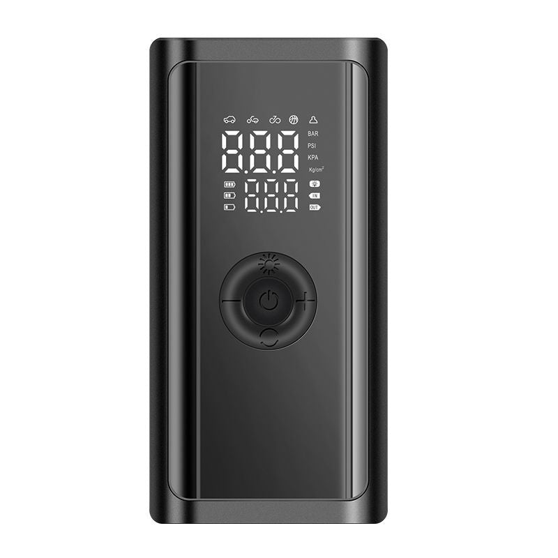 Portable Digital Car Tire Inflator with Wireless Charging