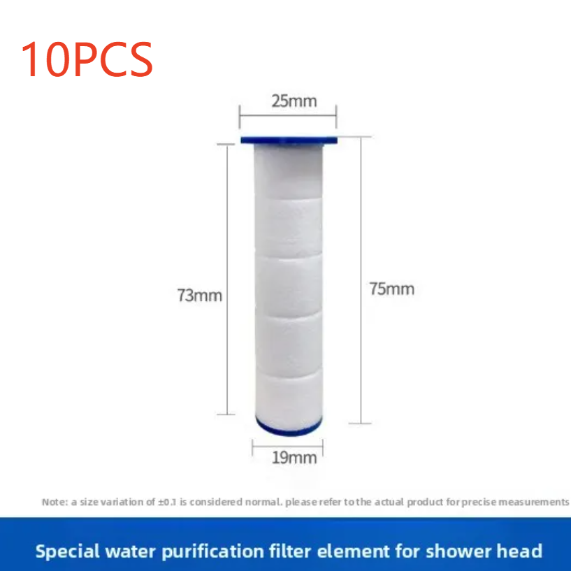 High-Pressure Filtered Shower Head