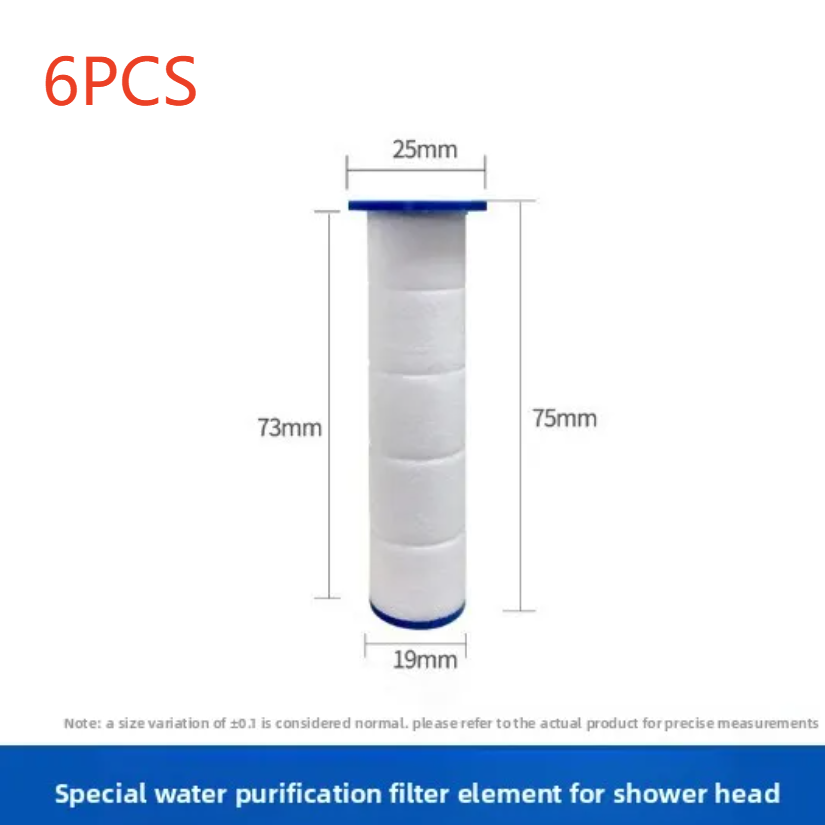 High-Pressure Filtered Shower Head